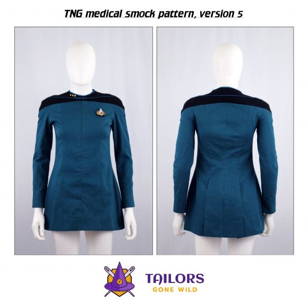 TNG medical smock sewing pattern