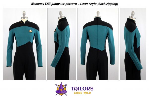 Women's TNG jumpsuit sewing pattern - Tailors Gone Wild