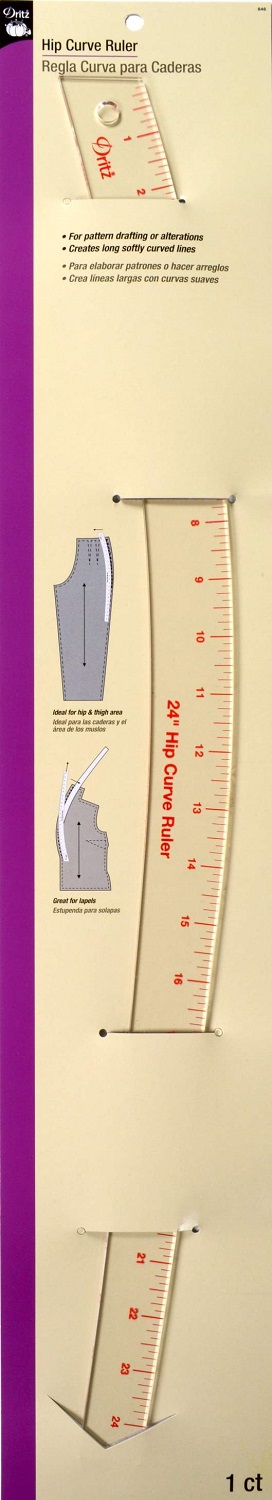 Sewing Pattern Alterations - Hip curve ruler - Tailors Gone Wild
