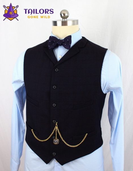 11th Doctor “anniversary” waistcoat sewing pattern – Tailors Gone Wild 11th Doctor